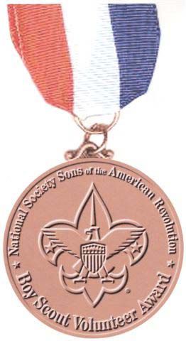 Robert E. Burt Boy Scout Volunteer Award Medal