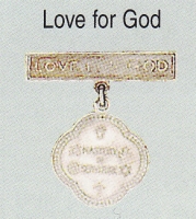 Love for god medal