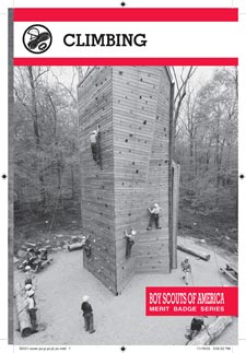 Climbing Merit Badge Pamphlet